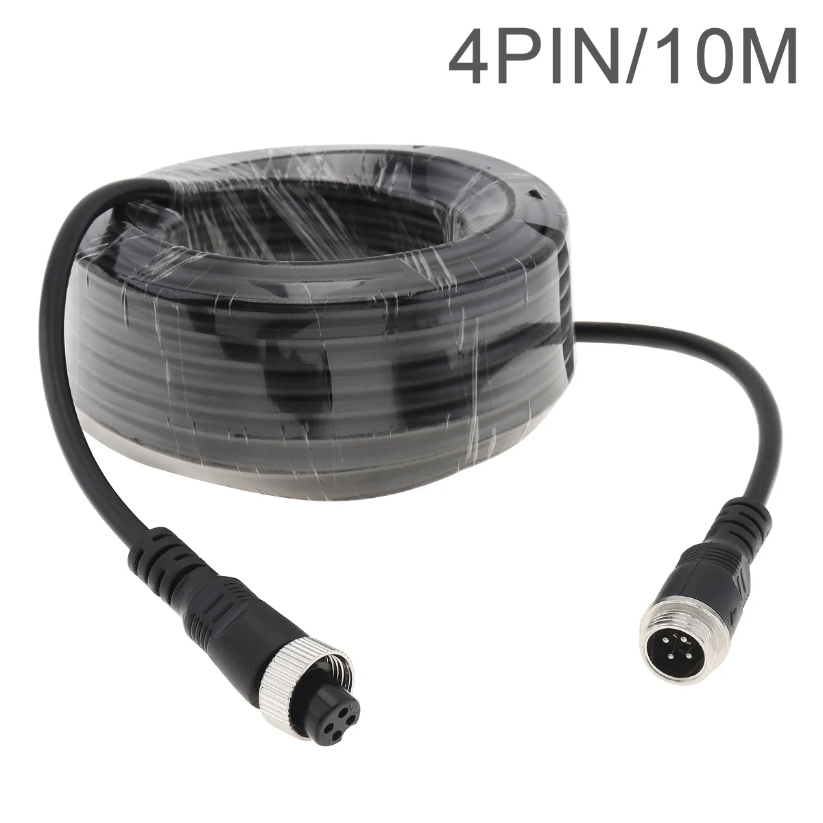 4 Pin 10M Aviation Extension Video Cable with Trigger Wire  for Truck Bus Monitor Camera Connection