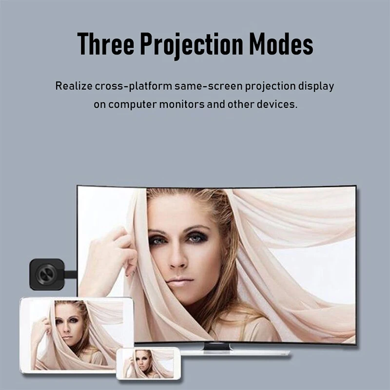 DISOUR الهاتف المحمول العارض واي فاي لاسلكي Hdmi متوافق العارض نفس الشاشة جهاز ل Ios أندرويد نقل المحمولة