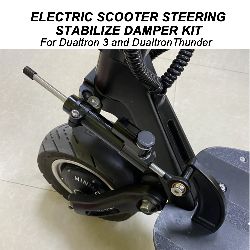 

For Dualtron 2 3 Thunder/Ultra/Raptor Electric scooter Steering Stabilize Damper Bracket kit