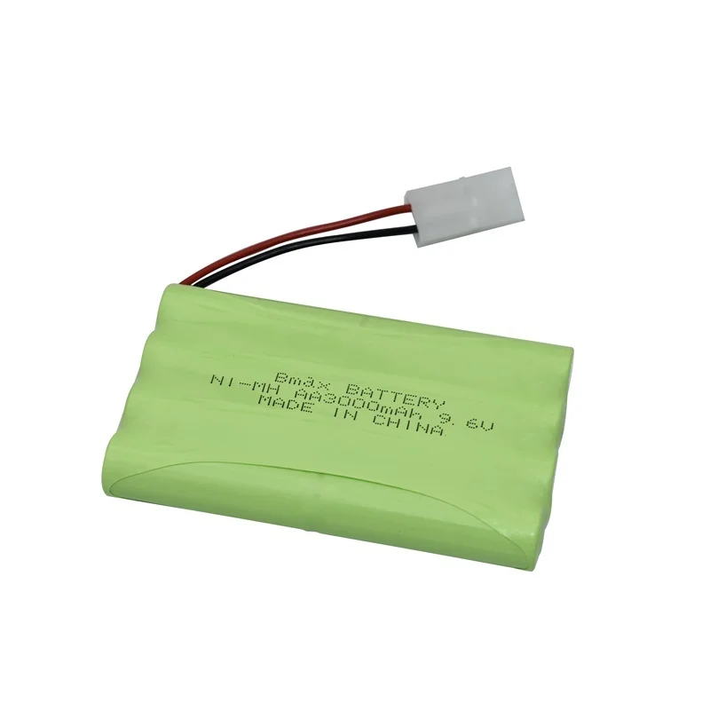 Batería NiMH 9.6V recargable 3000mAh para RC – Pack 5 uds - imagen 5