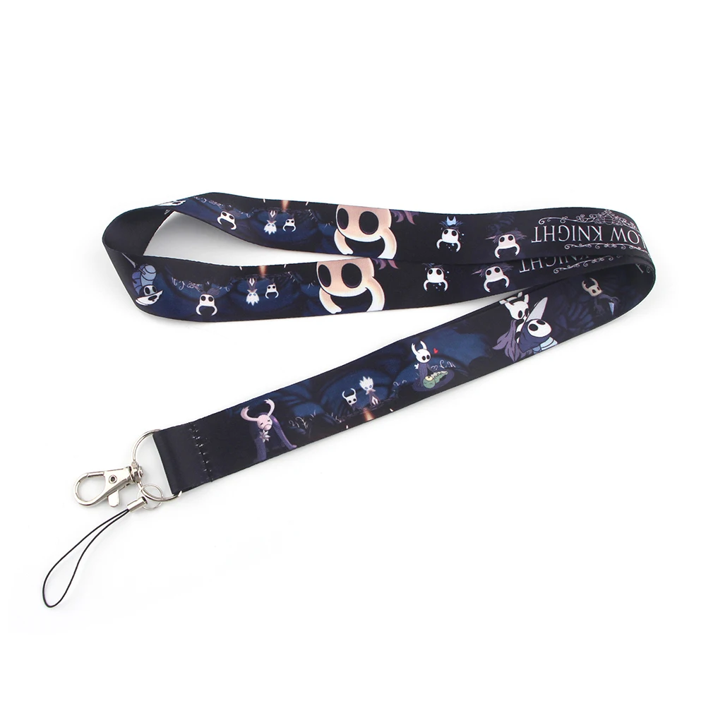 Game Hollow Knight Neck Strap Para Mulheres, Cordão, Cartão De Crédito, Bolsa De Identificação, Estudante, Viagem, Banco, Ônibus, Tampa De Cartão De