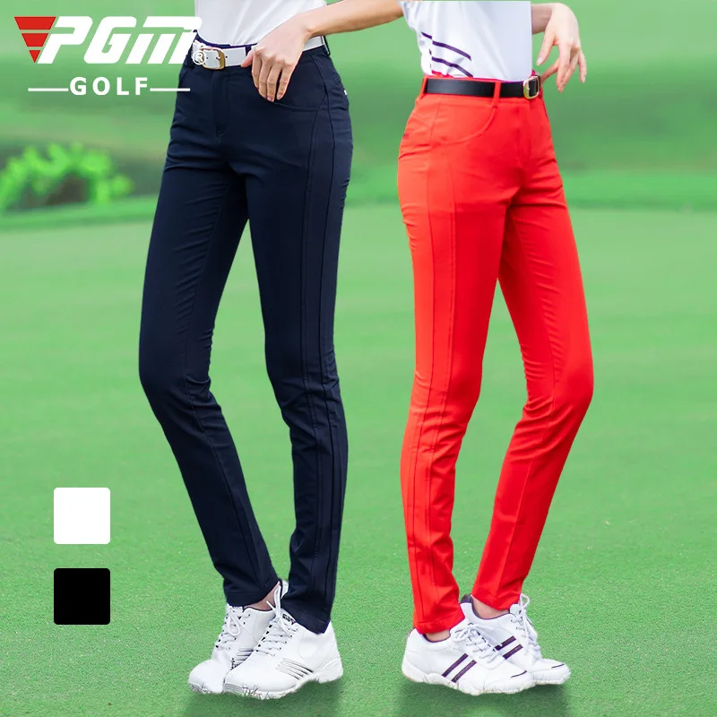 Golf Pants For Women Ladies Autumn Spring Golfer Clothing Sports Wear Slim Breathable Golf Trousers Girls Sports PantsXS-XL