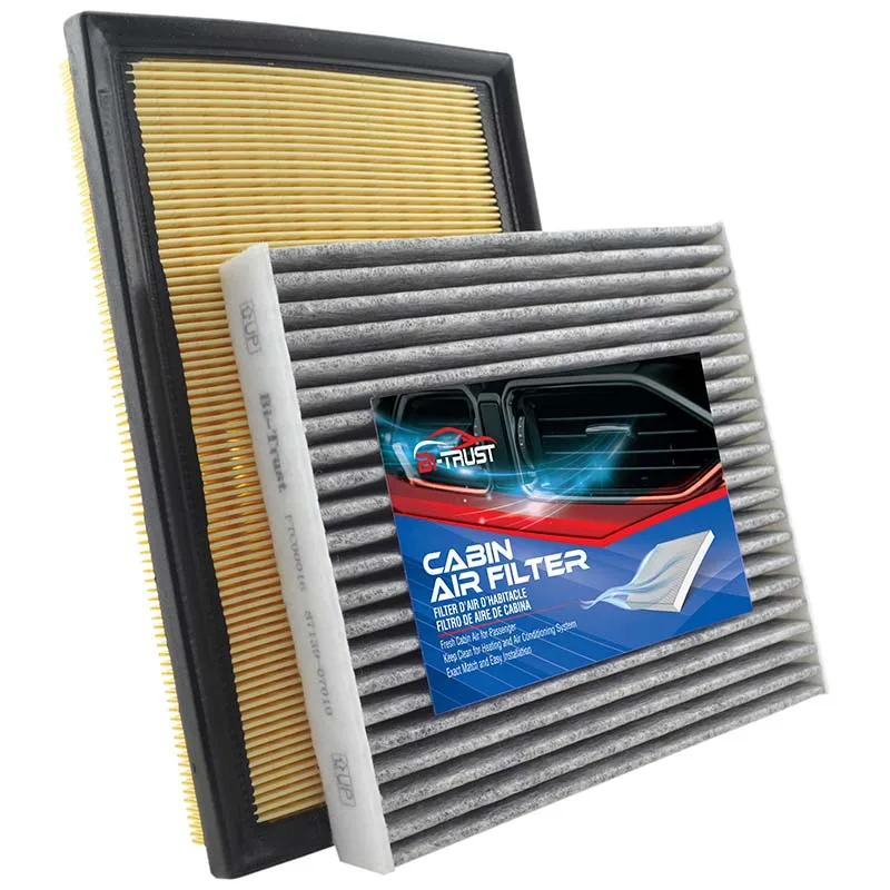 Bi-Trust Engine & Cabin Air Filter for 2013-2018 Toyota RAV4/2012-2017 Toyota Camry 87139-07010,87139-YZZ08,CF10285,87139-07010