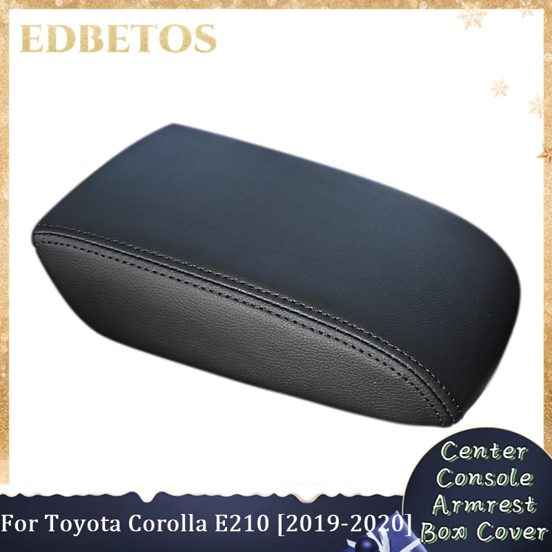 

Leather Car Armrest Mat Interior Auto Armrests Storage Box Mats Armrest Protector Waterproof For Toyota Corolla E210 2019 2020