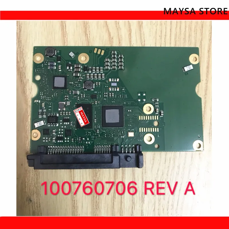 أجزاء محرك الأقراص الصلبة PCB لوحة منطقية لوحة دوائر مطبوعة 100760706, لإصلاح محرك الأقراص الصلبة Seagate 3.5 SATA hdd 1T/2T/3T/4T