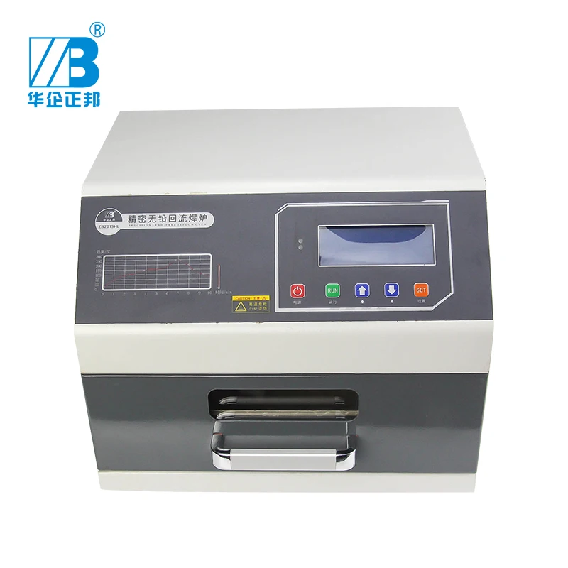 

ZB5040HL High Efficiency Reflow Oven Machine 500x400mm 3600W Drawer Type Hot Air Reflow Oven For Pcb Batch Production Machining