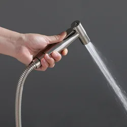 PULVERIZADOR DE bidé de mano, ducha de inodoro de acero inoxidable 304, grifo de ducha higiénico