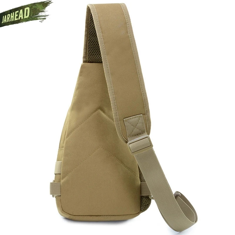 Outdoor Bags Oxford Backpack Tactical Molle Chest Pack Single Sling Shoulder Bag Crossbody Pouch Climbing Hiking Bag