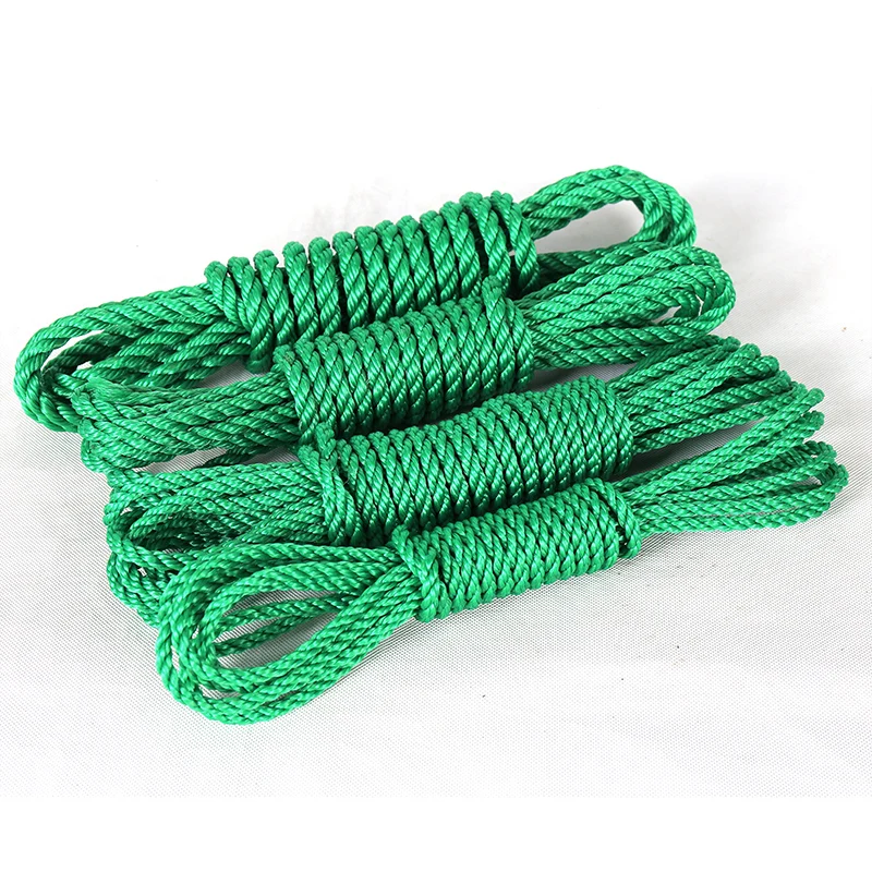 4mm/5mm/6mm weave rope sunscreen high-strength nylon tied advertising goods anti-sun waterproof polyethylene rope