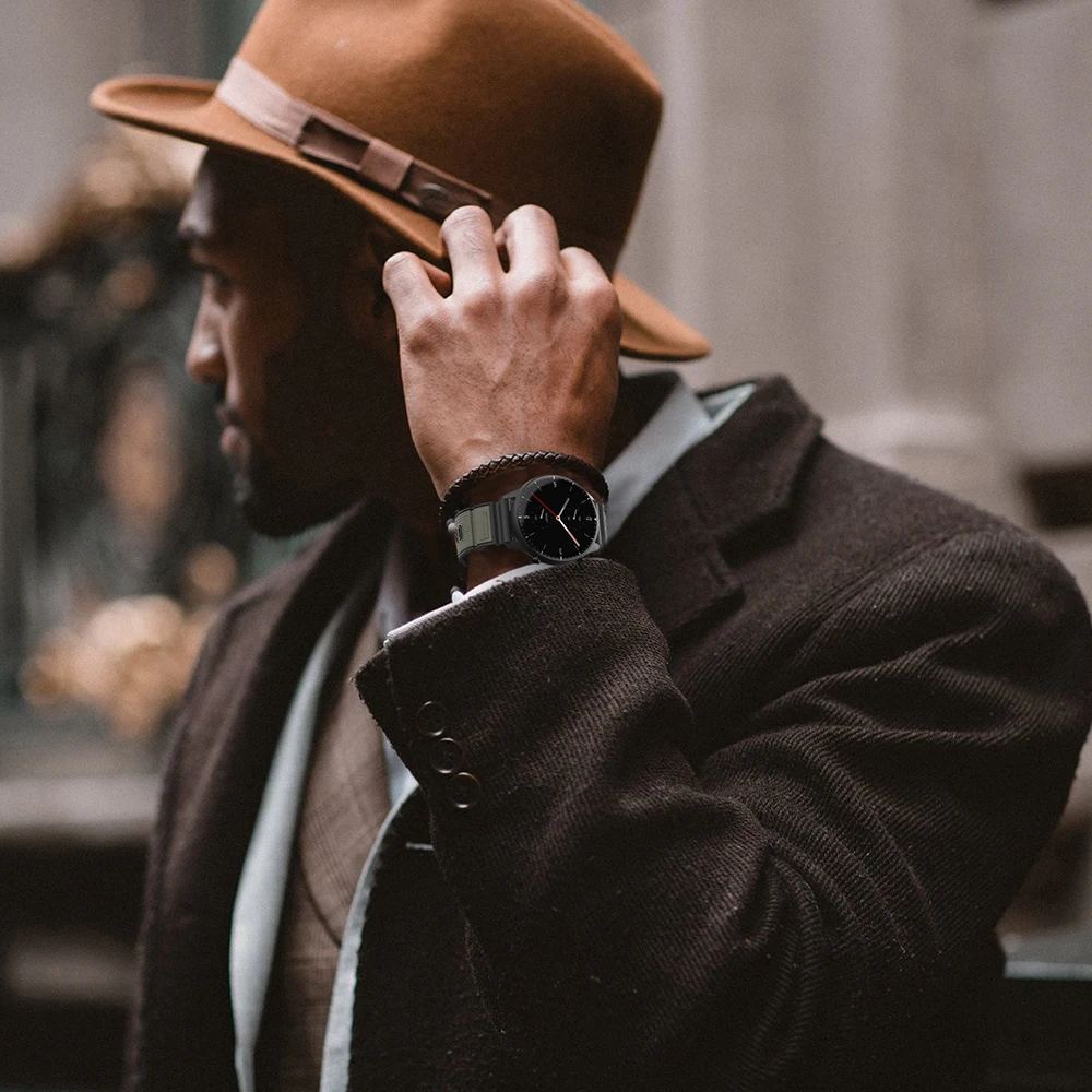 Pulseira universal de relógio de 22mm, pulseira de silicone macio para relógio soft gt 2e, huawei magic watch gt2 pro