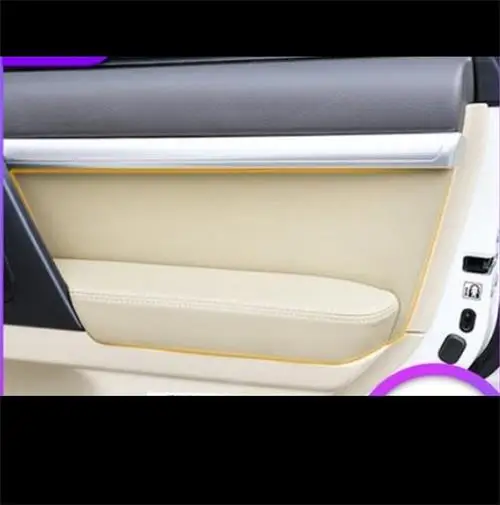 For Toyota Land Cruiser 200 LC200 (2008-2019) Microfiber Door Panel Armrest Leather Protective Covercar accessories interior