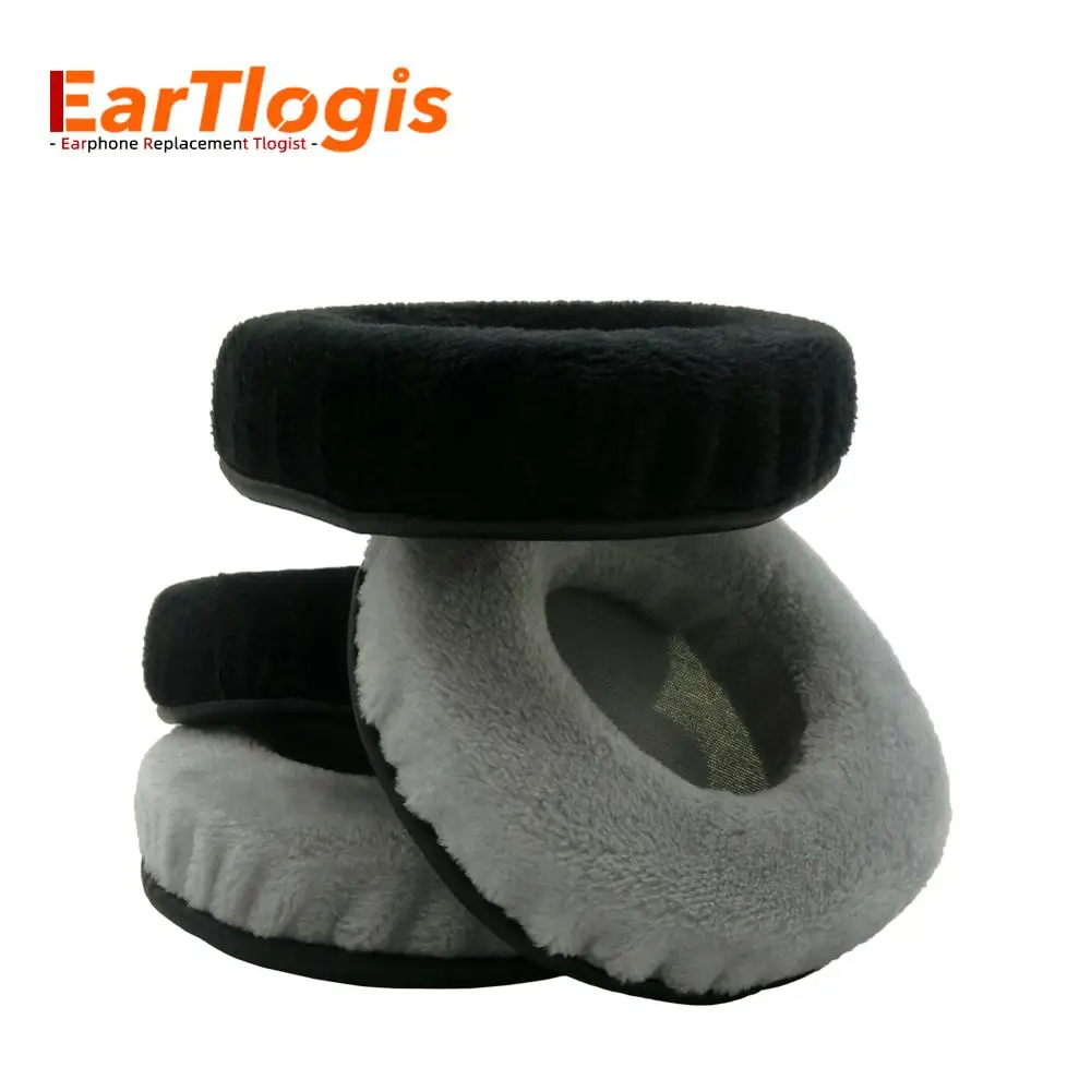 

EarTlogis Velvet Replacement Ear Pads for Rapoo H6000 H6060 H8000 H8060 H8020 Headset Parts Earmuff Cover Cushion Cups pillow