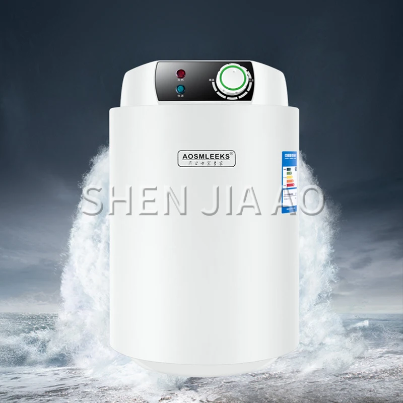 سخانات مياه كهربائية للمنزل والحمام ، مطبخ ، حمام ، تخزين ، جسم معدني ، 12 لتر ، تحكم تلقائي في درجة الحرارة