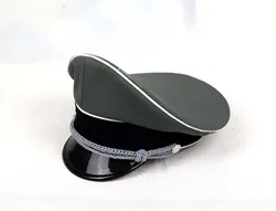 Cosplay GERMAN WHIPCORD ELITE HAT CAP SWEAT RING M LEATHER COLLECTION WAR REENACTMENTS