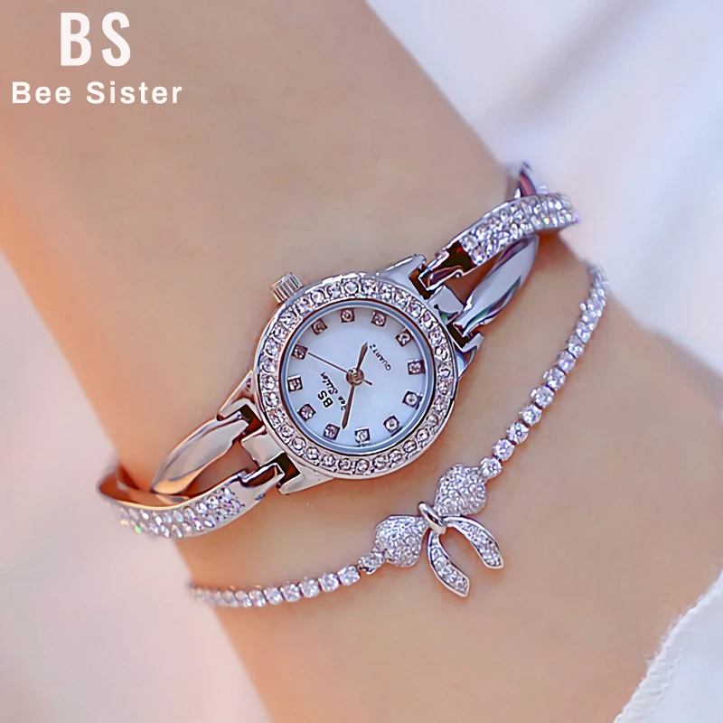 Luxury Women Watches Diamond Famous Brand Elegant Dress Quartz Watches Ladies Small Dial Clock Rhinestone Wristwatch Dropship