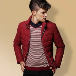 MRMT fina-Chaqueta de algodón para hombre, abrigo de Color sólido, 2024