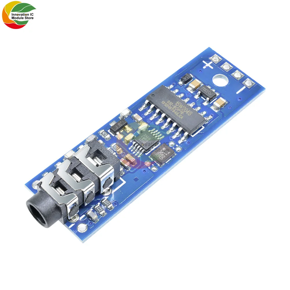 Phase-locked Loop FM Transmitter Module 76-110MHz FM Transmitter Module Stereo DC 3-6V 35MA Wireless Audio Transmission Module