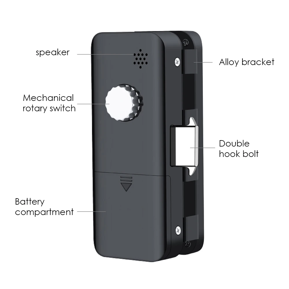 RFID Lock for Office Glass Door RFID CARD  LOCK Smart Door Lock black fingerprint lock single and double door open  2000 Users