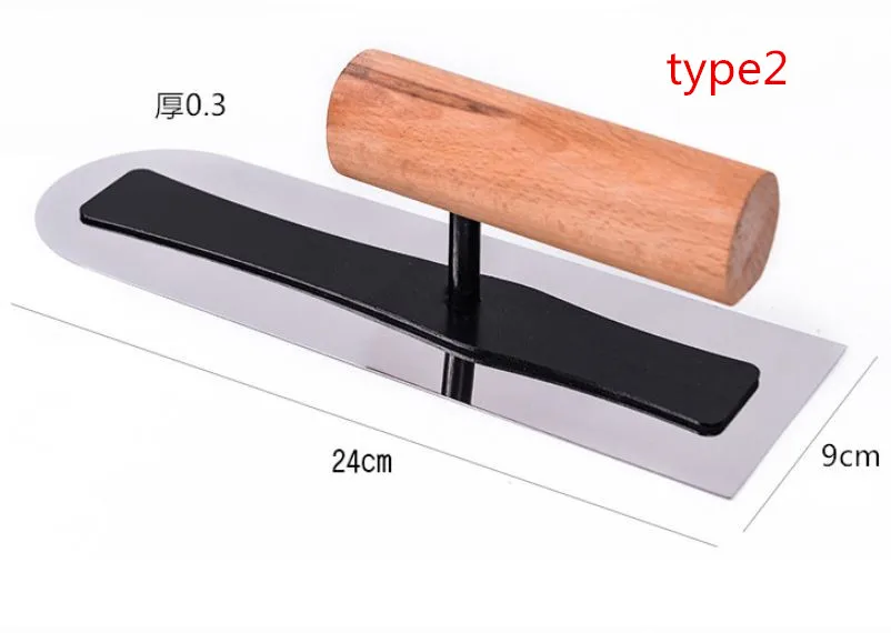 1pc/set 5 different sizes to choose from stainless steel trowels light trowel diatom mud professional Trowel manual tool