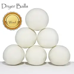 Wool Dryer Balls Handmade Solid Color Woolen Laundry Dryer Washing Ball Sanitary Cleaning Cleaner Washing Machine accessories