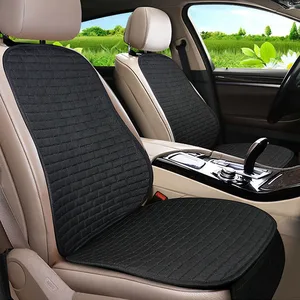 Frente do carro e tampa do assento traseiro, linho, almofada Protector Pad, preto, vermelho, bege, cinza, café, marrom, Citroen C5, Aircross F6, X45 10 principais vendas capa banco moto vermelho - №3