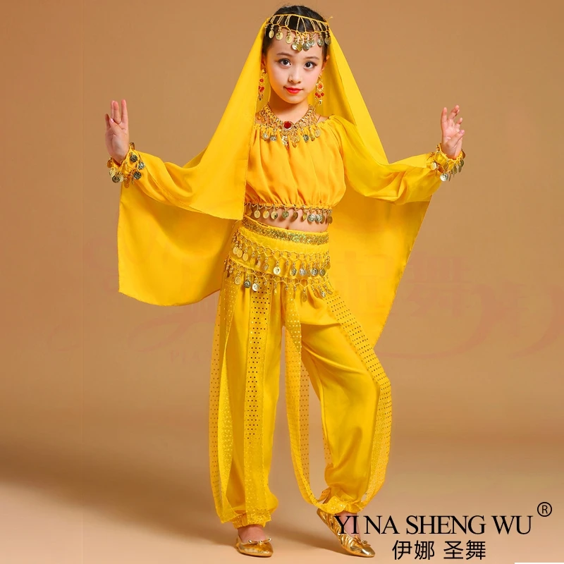 Kids&Adult Belly Dance Costumes Set Oriental Dance Girls Belly Dancing India Belly Dance Clothes Belly Dance Suit Stage Costume