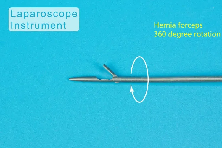 Hernia forceps Laparoscopic pediatric hernia Pneumatic Needle Laparoscopic Hernia Repair Needle Abdominal wall suture forceps