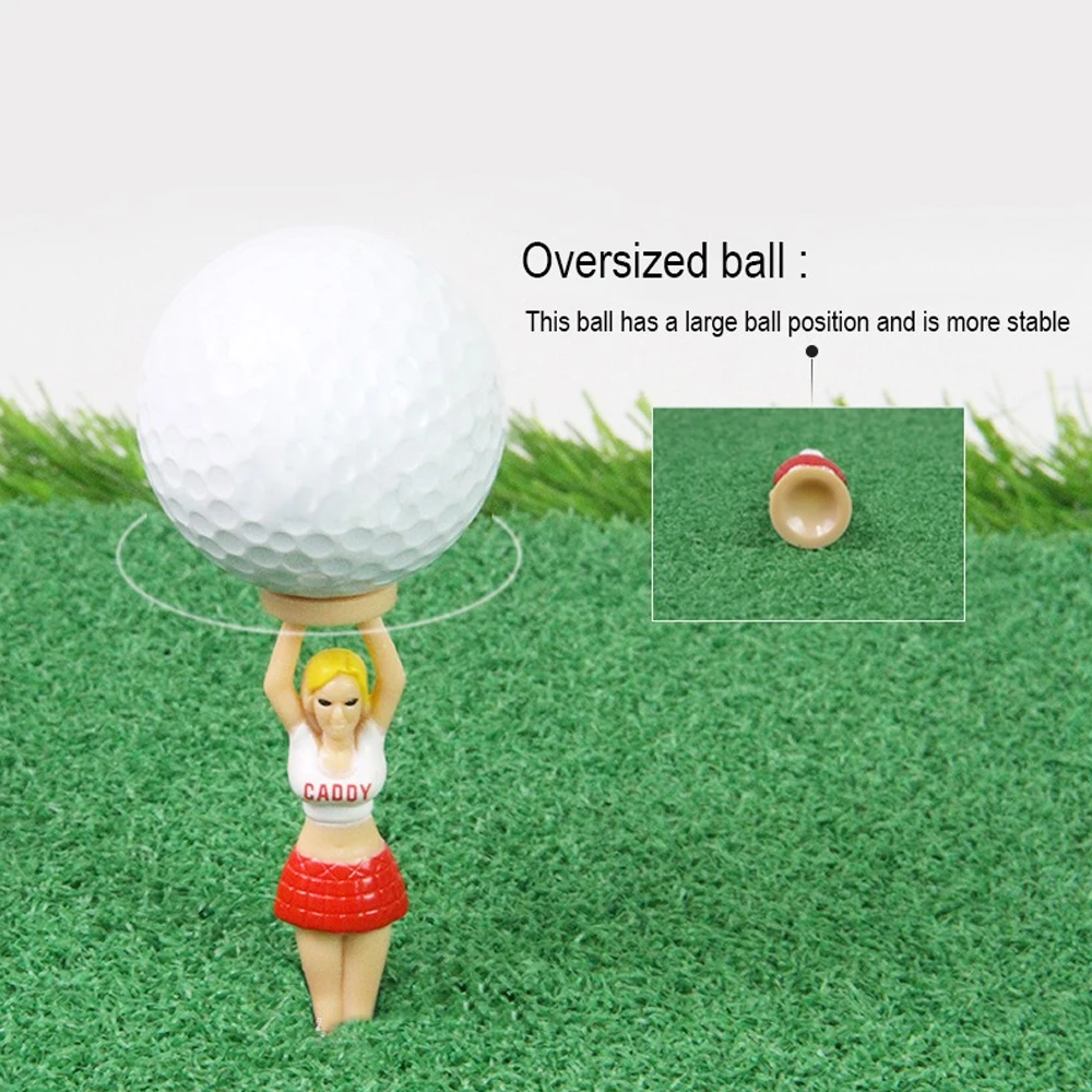 4pcs Professional Bikini Hot Woman Lady Cheering Girl Golf Ball Tees Holder-Golf Tee Ball Stud Golf Training Tools