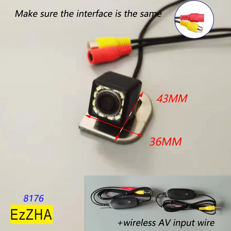 

for Ford Focus 2 3 Hatchback Sedan 2012 2013 2014/ SW 2015/ Escort 2015 2017 HD Rear View Camera 4LED light Dynamic Trajectory