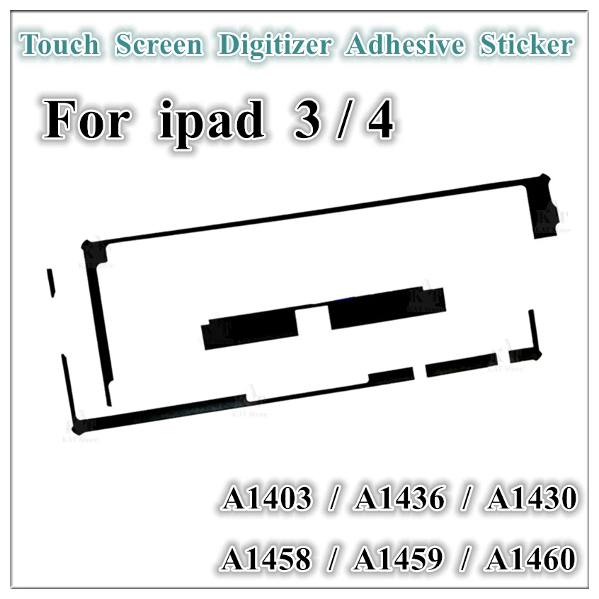 1Pcs OEM 3M Adhesive Middle Frame Touch Screen Digitizer Glue Sticker Tape For iPad Mini 3 4 Air 1 2 5 6 Th 2017 2018 9.7 Inch