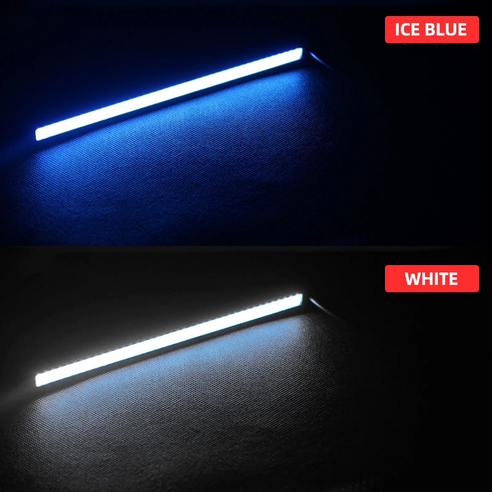 2pcs 17cm Universal Daytime Running Light Car COB DRL LED Strip Light External Lights Auto Waterproof Car Styling Led DRL Lamp