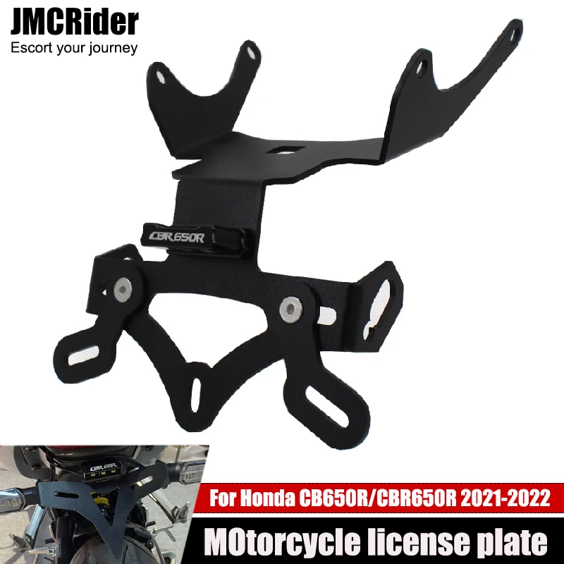 2023 Motorcycle CNC Tail Tidy Fender Rear bracket license plate frame holder for Honda CB650R CBR650R CB/CBR 650R 2021 2022