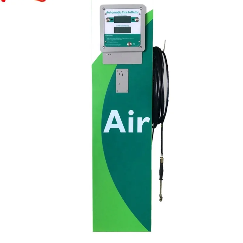 

Automatic Tire Air Inflator Air Compressor Automotive Parts Coin Operated IP66 Tire Inflation Machine Used Cars Gas Station