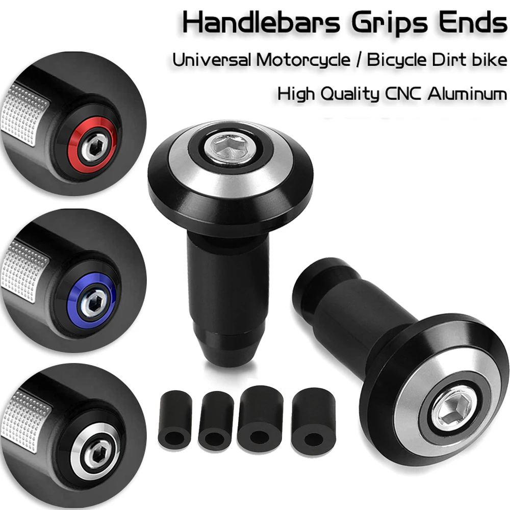 22MM Handlebar Hand Grips Handle Bar End Cap Cover For XL600LMF XMAX125 XMAX250 XMAX300 XMAX400 XP500 XP530 XR230 XR250 XR400