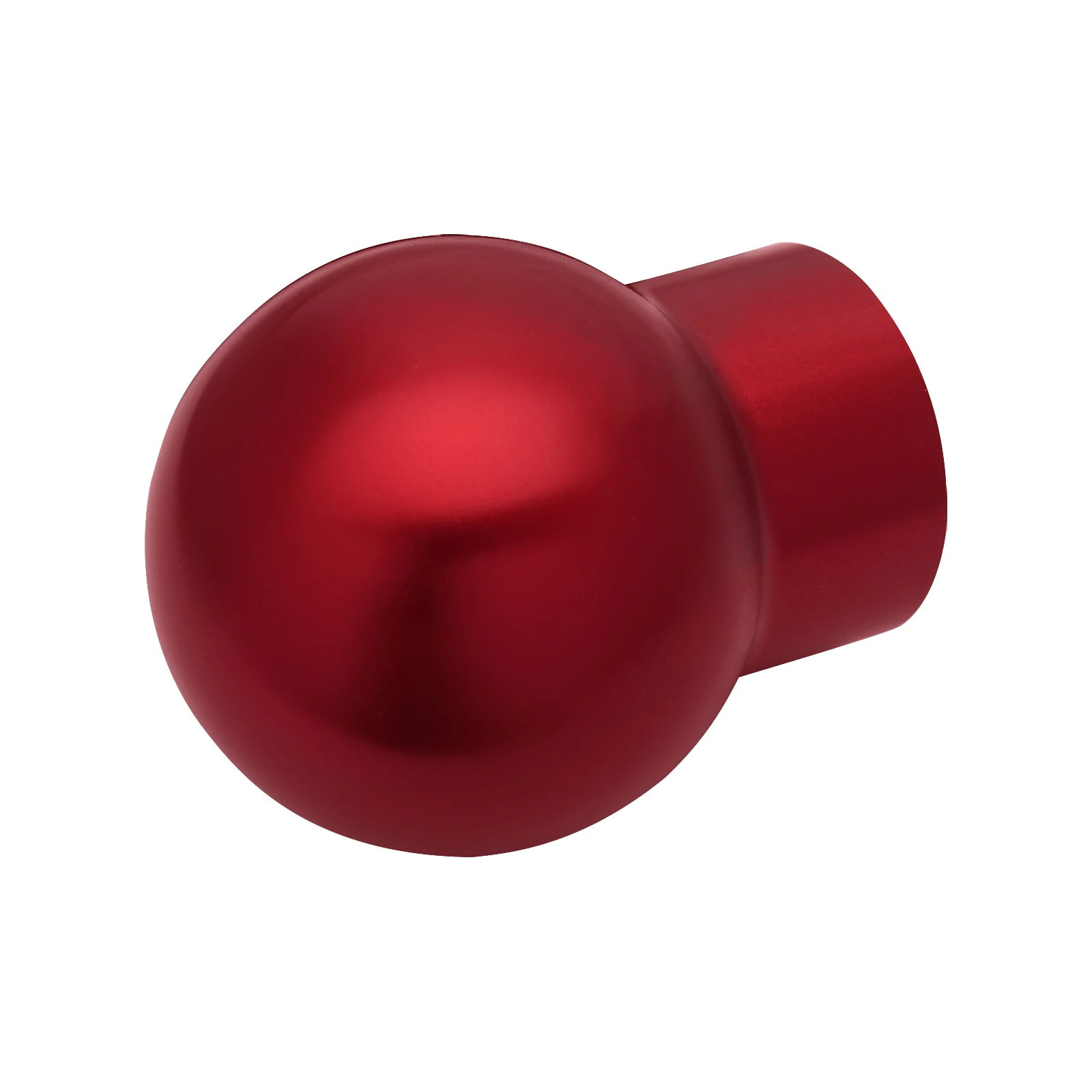 Red Manual Shift Knob Round Ball 12x1.25MM Threaded For 2008-2014 Mustang Focus RS Fiesta ST Subaru Including WRX STI Impreza XV