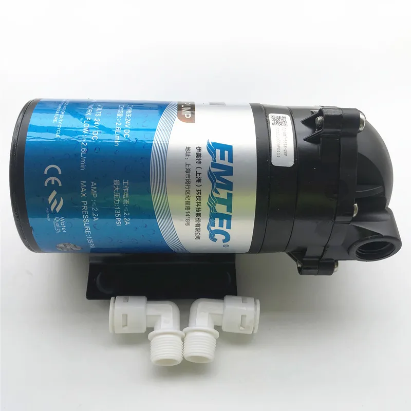 3012/3013-400 Gpd Reverse Osmosis Pump Reverse Osmosis,Water Pump for Reverse Osmosis System Membrane Water Purifier Parts DC24V