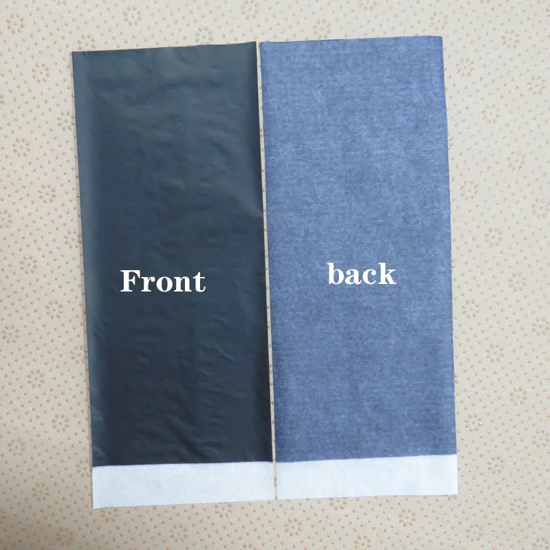 100PCS one-sided black copy paper new financial method black copy paper does not dirty hands