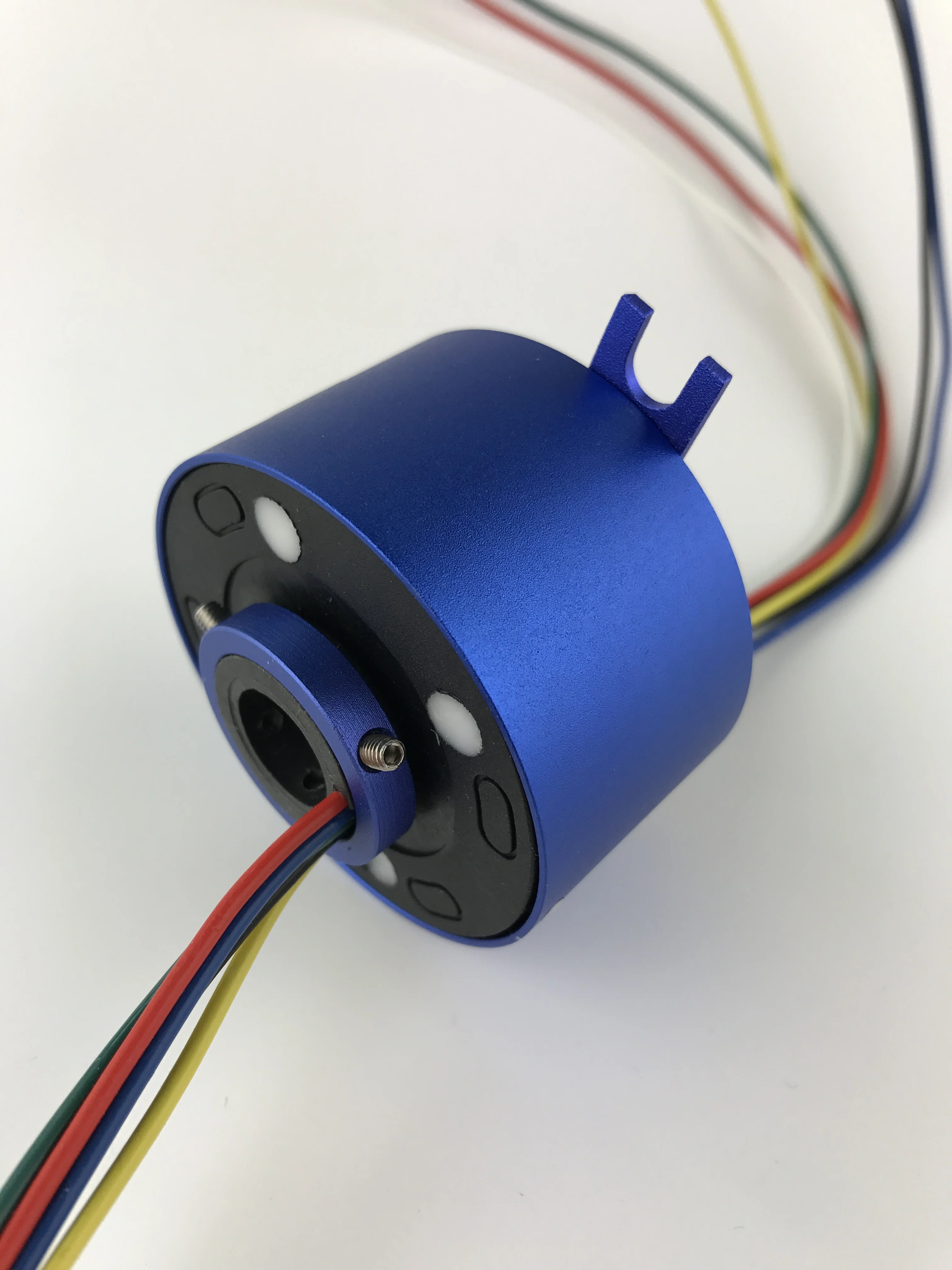 Aluminium Slip Ring 2/4//6/12 Channel whith Hole 12.7mm 10A 54mm Rotate Dining Table Slip Ring Electric Collector Rings