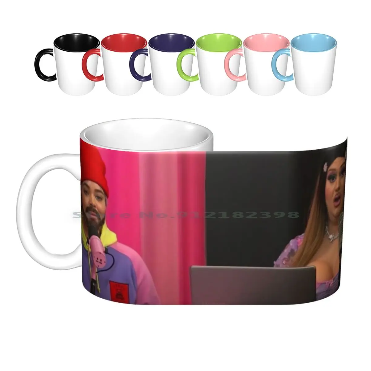 Trisha Paytas And Ethan Klein Ceramic Mugs Coffee Cups Milk Tea Mug Trisha Paytas Trisha Paytas Paytas Ethan Klein H3h3 Podcast