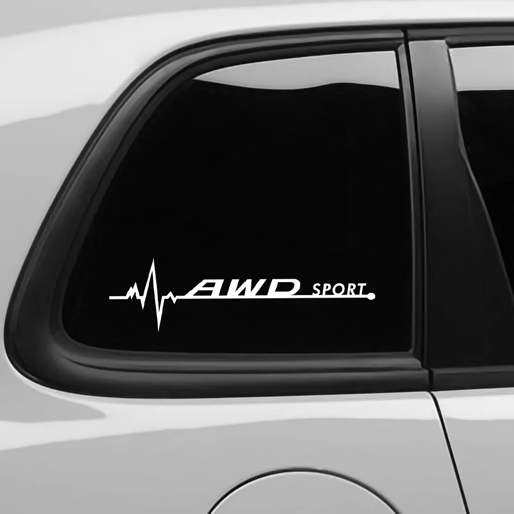 2PCS Creative Car Side Window Decor Stickers for Volvo Rdesign T6 AWD S40 S60 S90 XC40 XC 60 XC90 V40 V50 V60 V70 V90 Accessorie