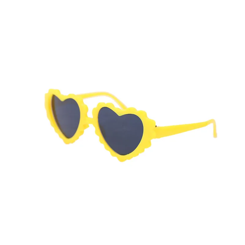 Free Shipping Elliptical Heart Shape Sunglasses Fit 18 Inch American 43cm Baby Doll Clothes Accessories,Girls Toys,Birthday Gift