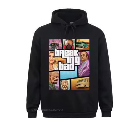 Breaking Theft Auto Breaking Bad Walter White Sweater Men Funny Cotton Crewneck Women 2021 Wholesale