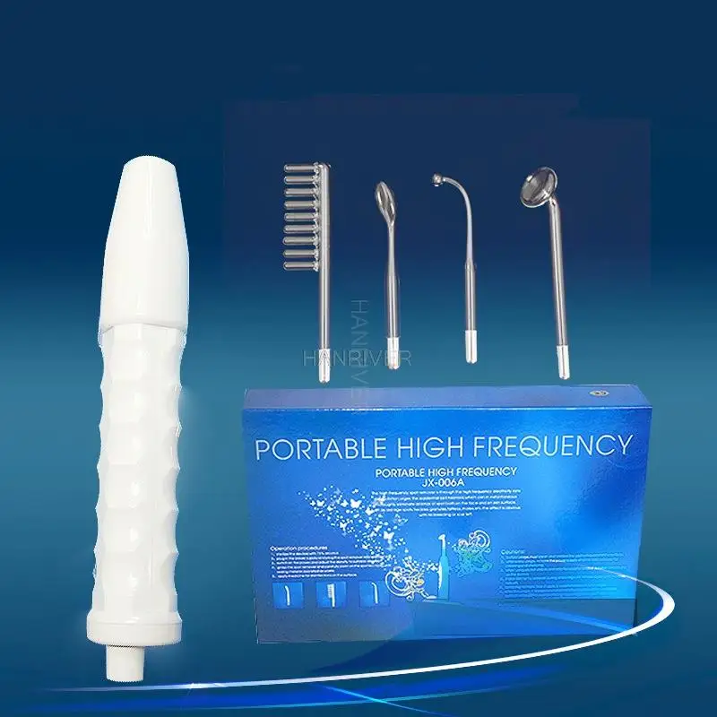 High Frequency Electrode Glass Tube For Skin Care Facial Spa Salon Acne Remover Beauty Electrotherapy Machine