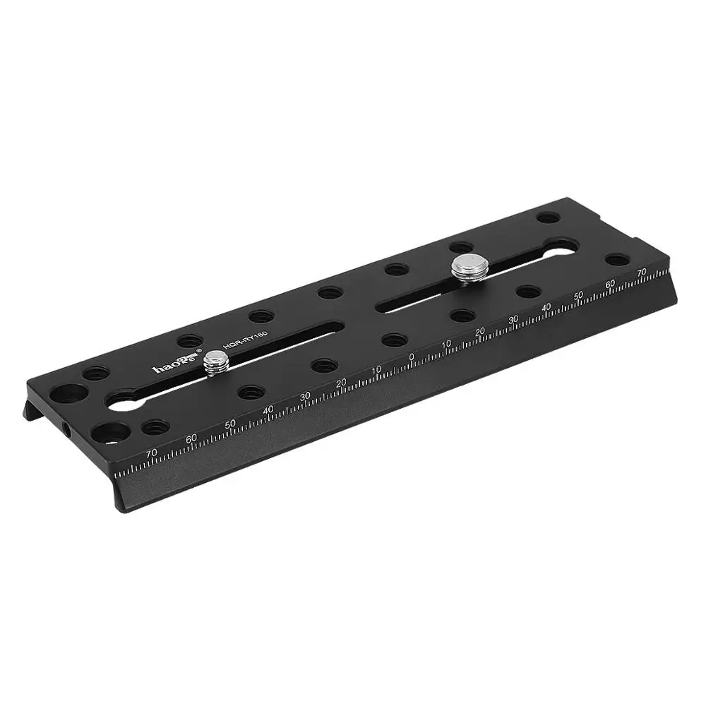 160mm Multi-purpose Long Camera Extender Rail Mounting Quick Release Plate for DJI Ronin-S RoninS Gimbal Stabilizer accessories