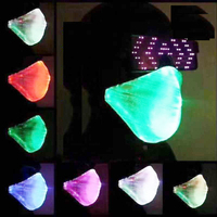 Colorful LED Anti Dust Mask Rechargeable Luminous Masks for Dance DJ Music Party Halloween lights Fashion decorations