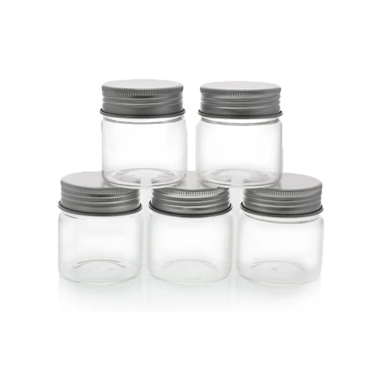 10PCS  50ML Mini Mason Jars with Lids, Glass Jar Set