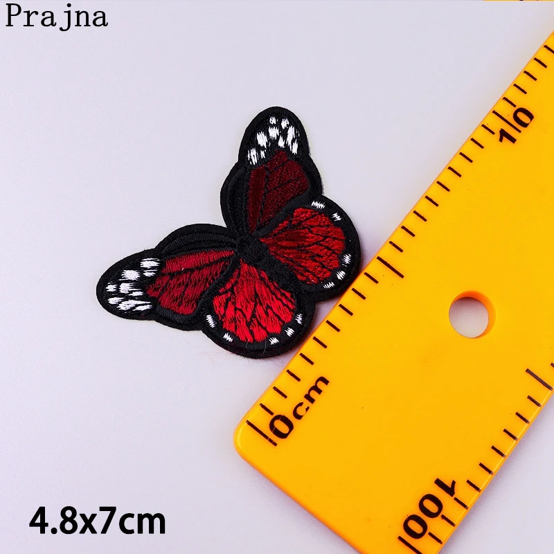 10 PCS Butterfly Embroidered Patches On Kids Clothes Applique Cartoon Iron On Patches For Clothing Hat Sweater Decorate DIY