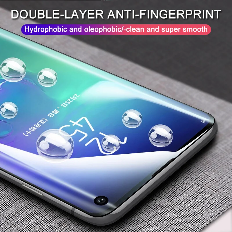 3Pcs Full Cover Screen Protector For Samsung Galaxy S10 S9 S8 S21 S22 S23 S24 Ultra S10E Hydrogel Film On For Note 20 Plus Film