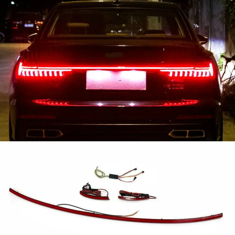 

Car Styling case for Audi A6L A6 2019 2020 taillights Audi A6 Tatilights LED Tail Light LED Rear Lamp Certa taillight Automobile