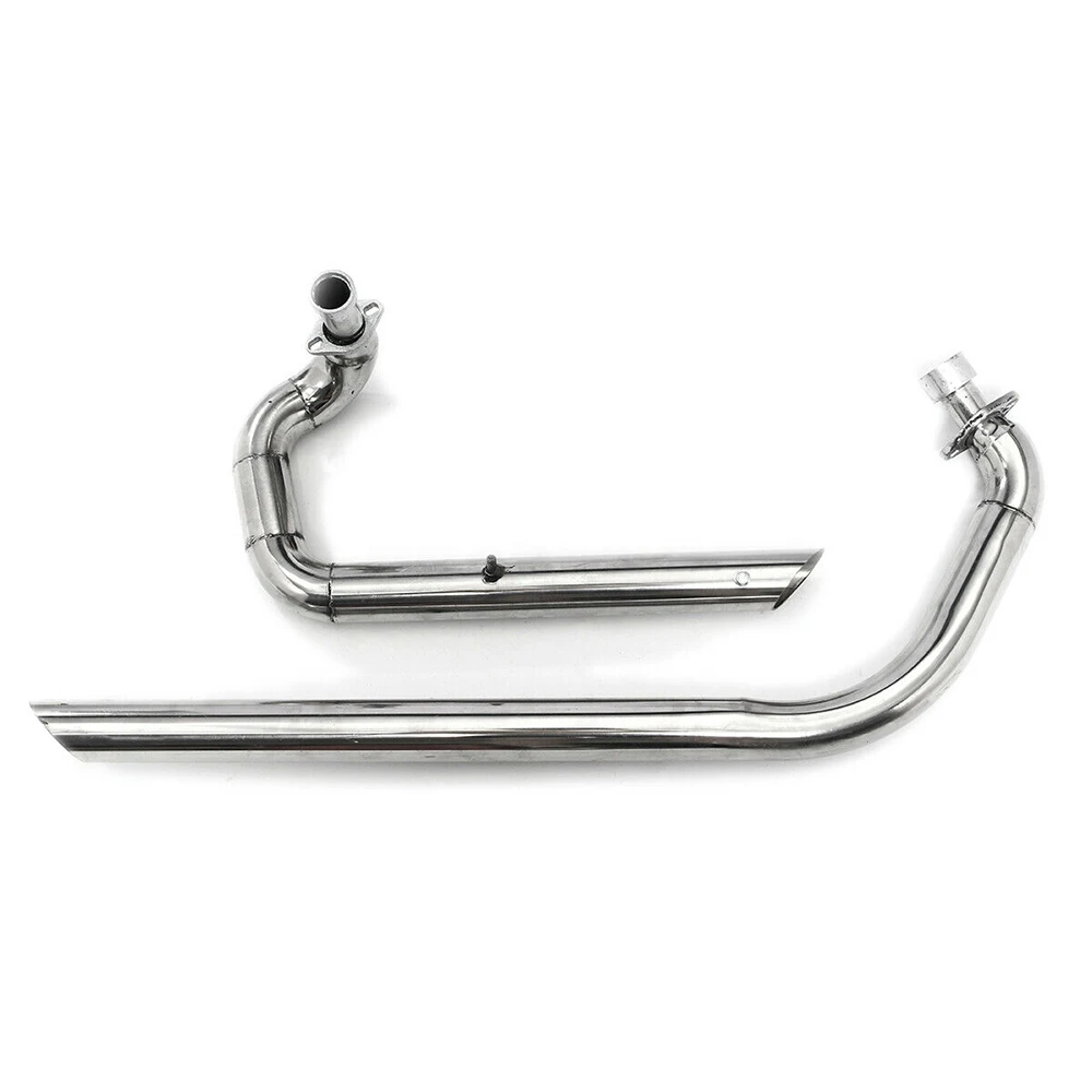 Uitlaatpijp, drag pipes, complete uitlaatsysteem, pijp + dempers voor Yamaha Virago XV535 XV 535 XV400 XV 400 motorfiets